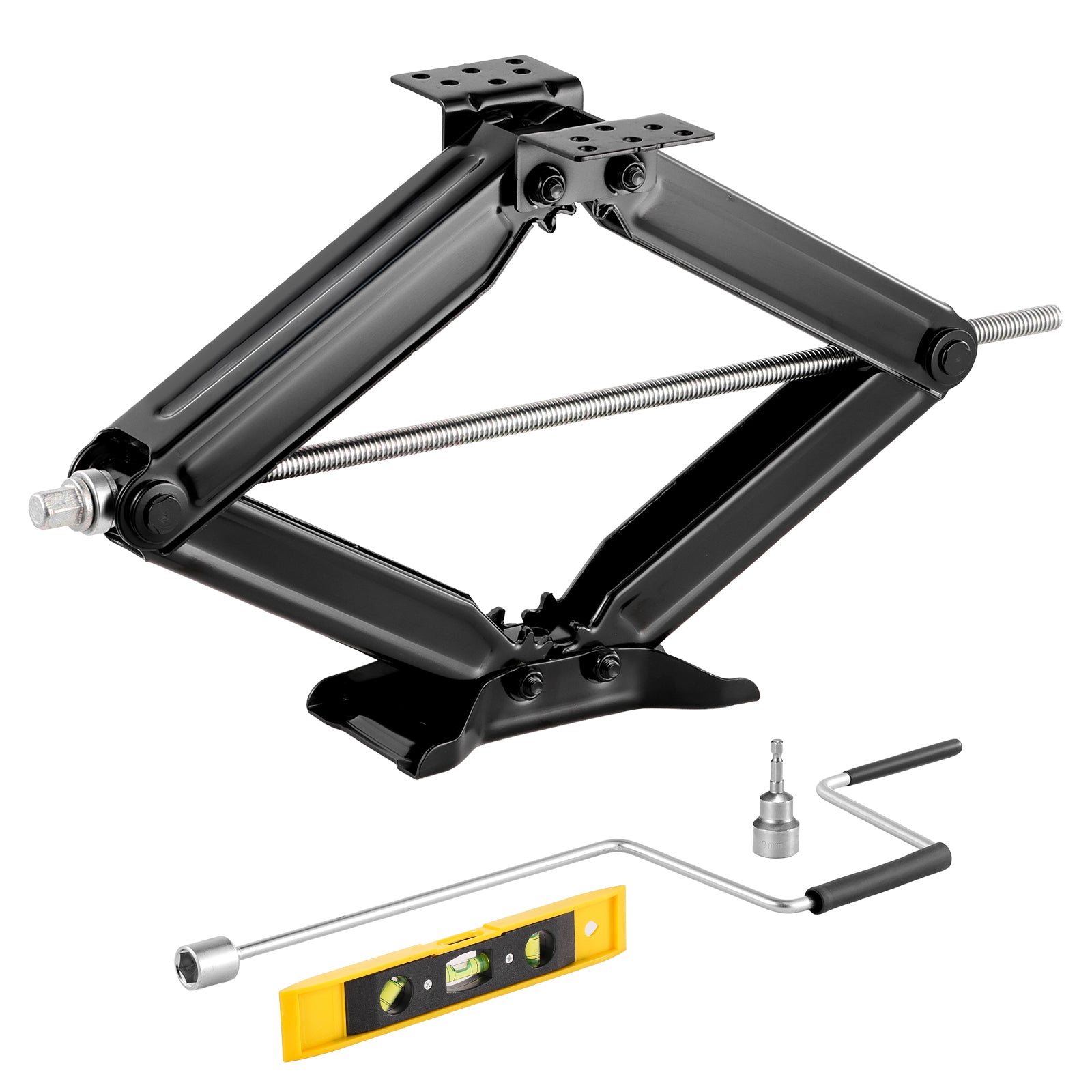 RV Scissor Jacks 5000 lbs 23.4 in RV Stabilizer Leveling Scissor Jacks Set of 2 image 1