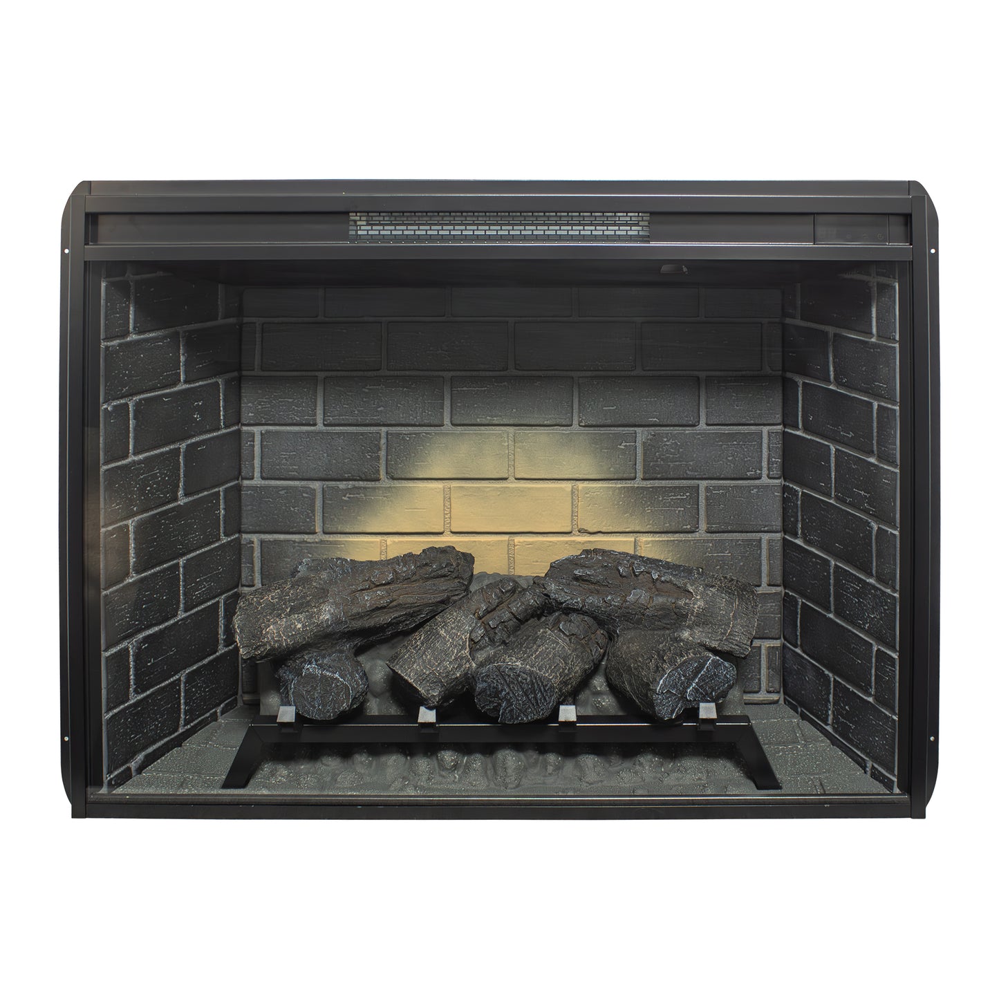 33 inch Infrared Electric Fireplace with Removable Trim kit Insert, Touch Panel Home Decor Heater image 5