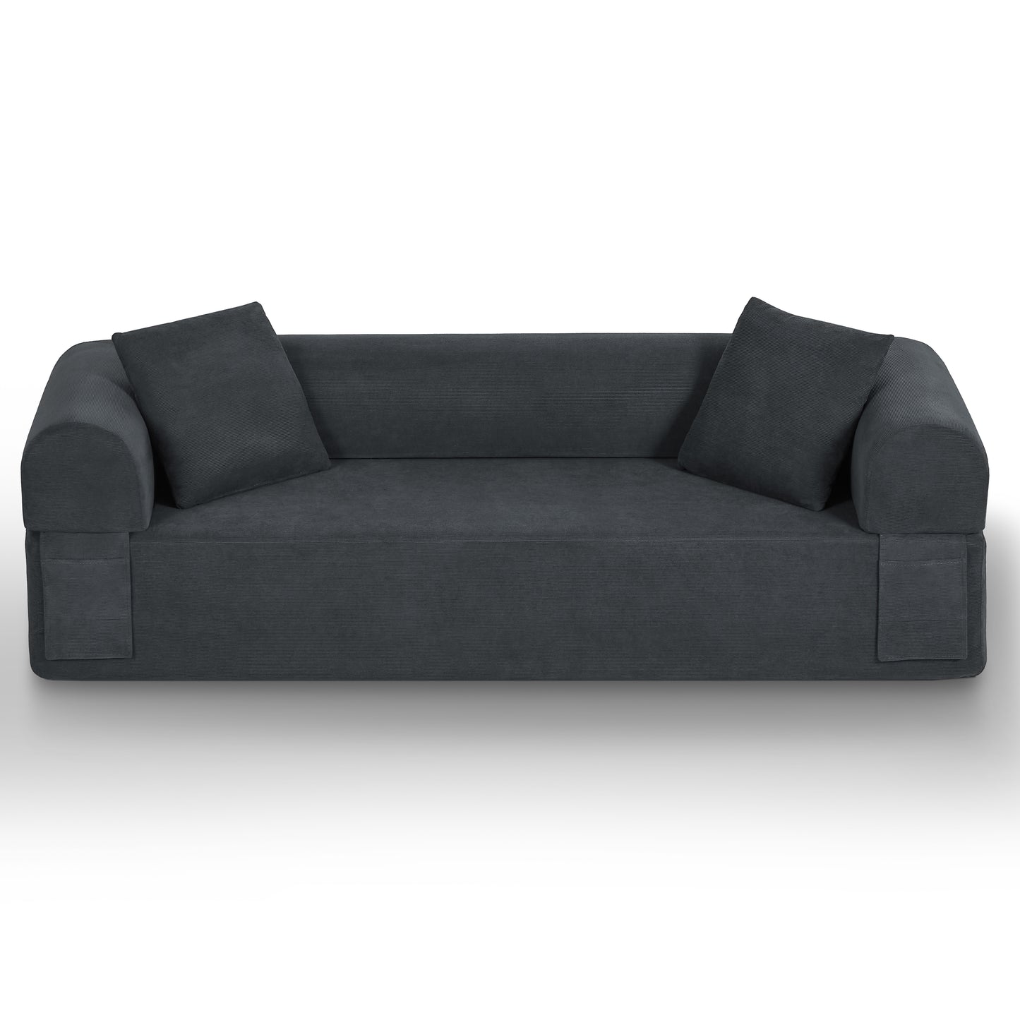3Seater Sofa Boneless Couches,No Assembly Needed, Modern Sofa for Compact Living Rooms, Apartments, and Offices image 1