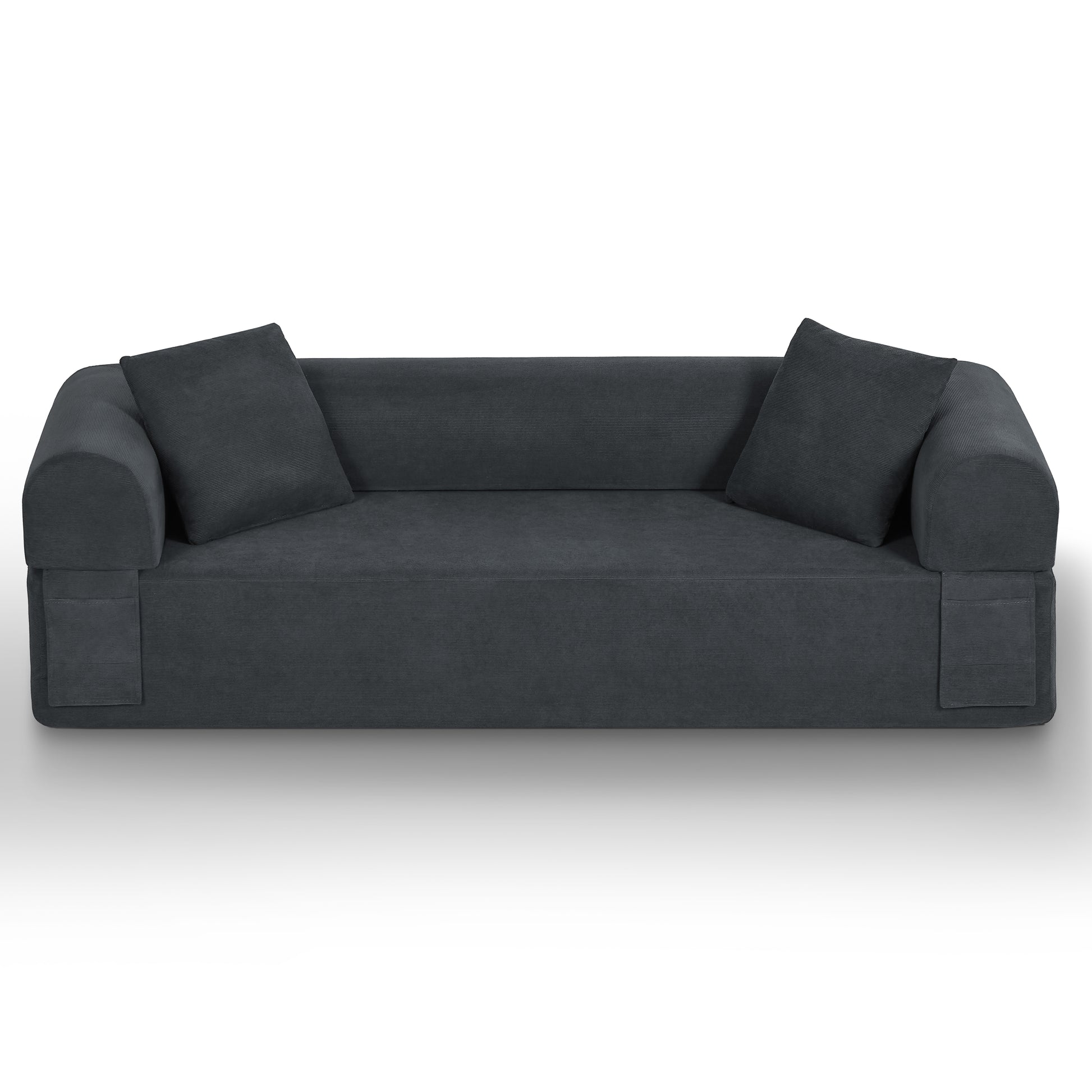 3Seater Sofa Boneless Couches,No Assembly Needed, Modern Sofa for Compact Living Rooms, Apartments, and Offices image 1