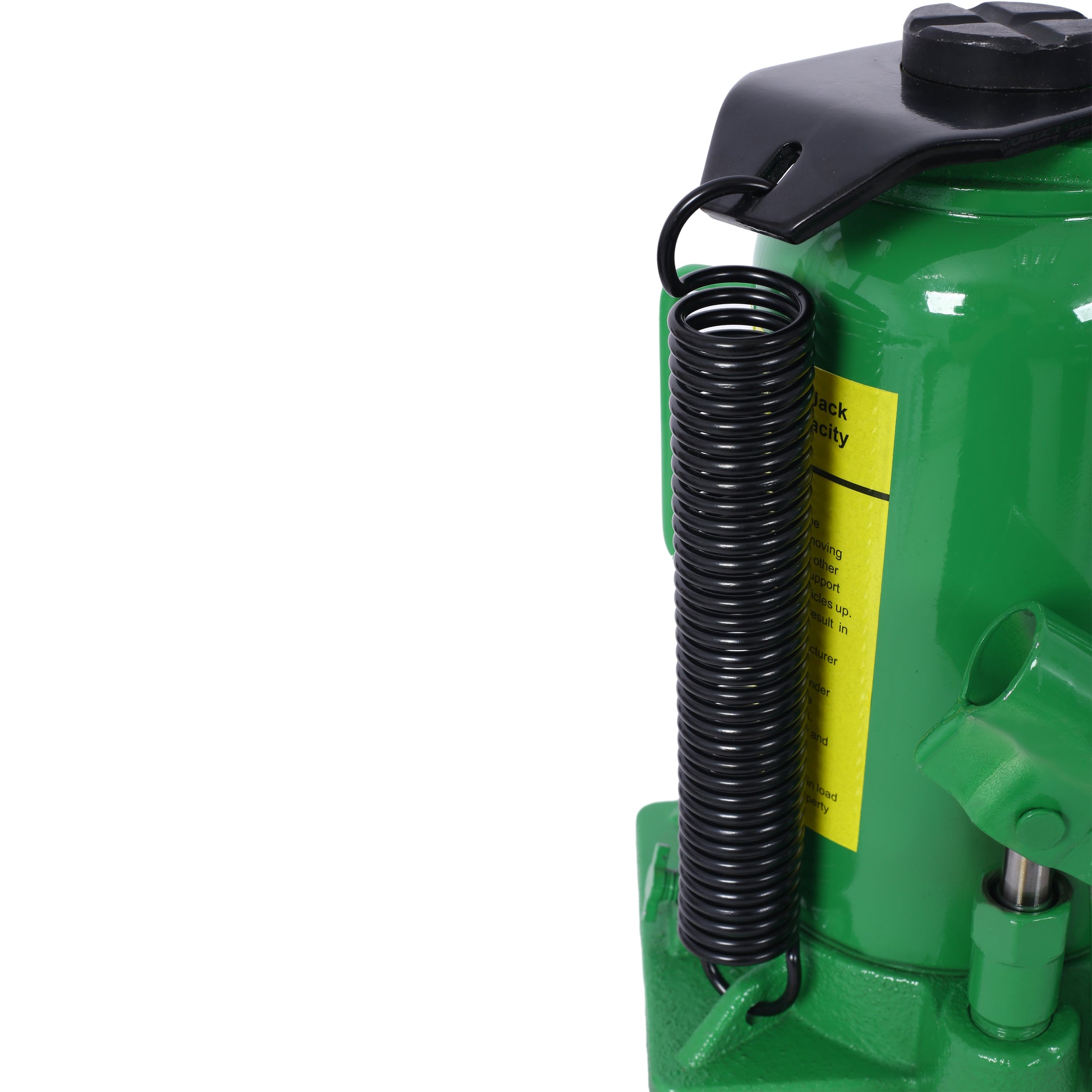 Air Hydraulic Bottle Jack, 20 Ton/44029 LBS All Welded Bottle Jack, 10.2-19.7 inch Lifting Range, Manual Handle and Air Pump, for Car, Pickup, Truck, RV, Auto Repair, Industrial Engineering,Green image 10