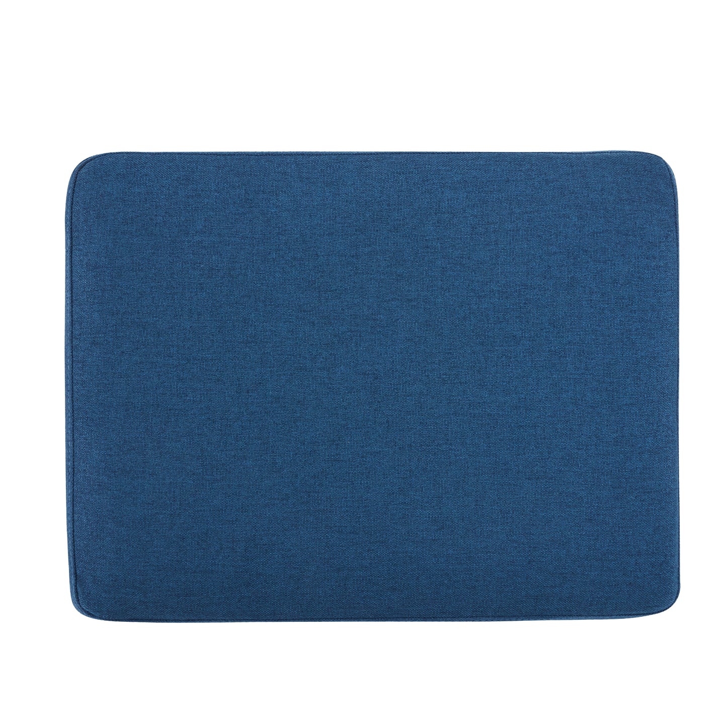Upholstered Ottoman, Navy Blue image 8