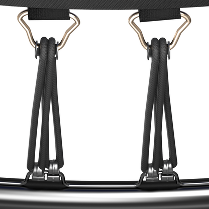 YC 12FT Springfree no Gap Trampoline- Green image 8