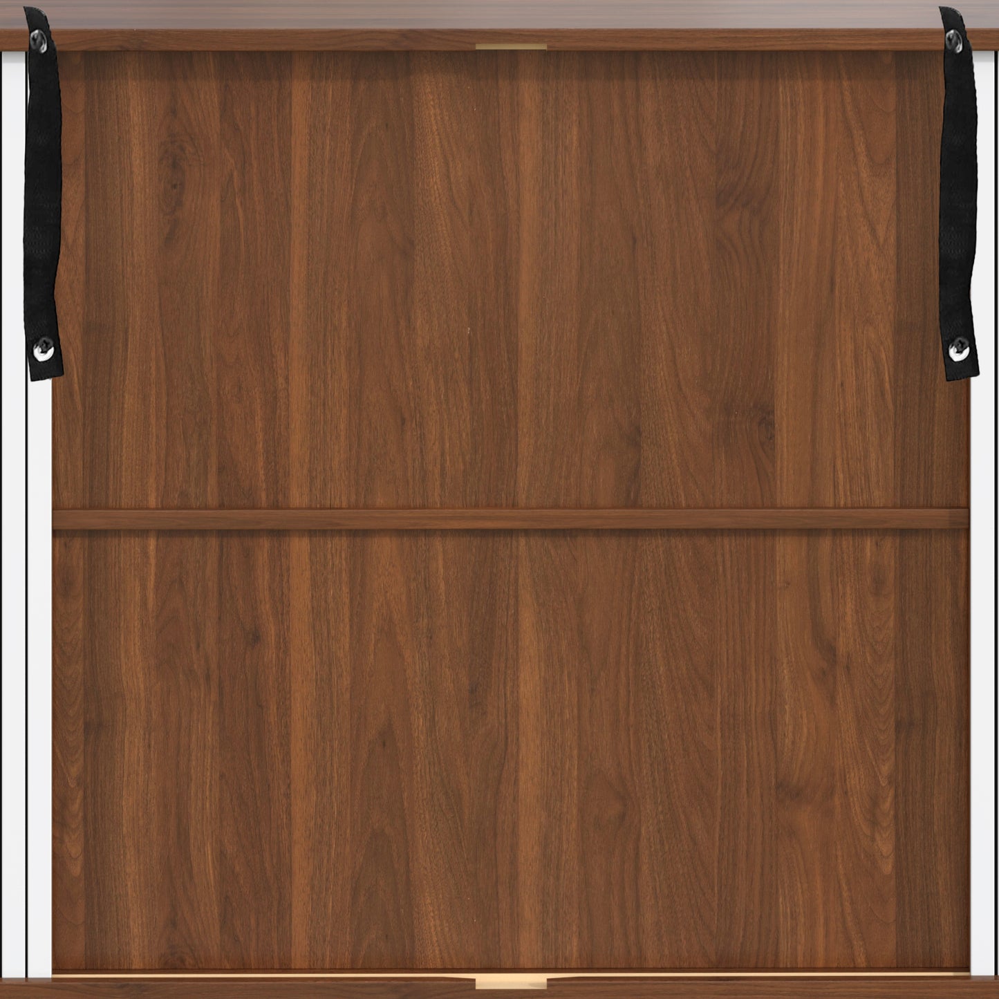 39" Fluted Liquor & Coffee Bar Cabinet with 6 Wine Racks and 3 Glass Holders, Mid-Century Modern Bar Cabinet with A Large Storage Drawer,4 Hidden Storage Space on the Side, White image 4
