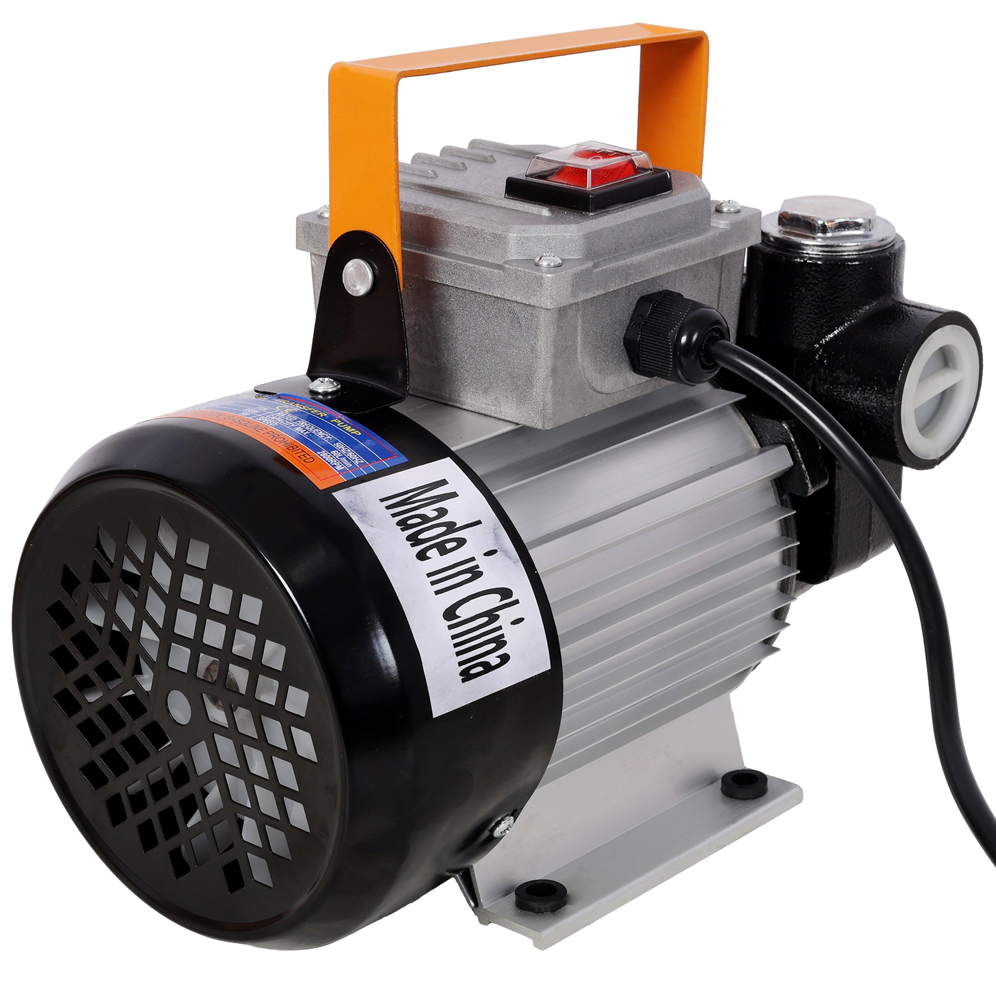 110V AC Portable Self-Priming Fuel Pump, Fast Transfer Pump for Diesel Kerosene Biodiesel, Ideal for Vehicle Farm Construction Use image 7