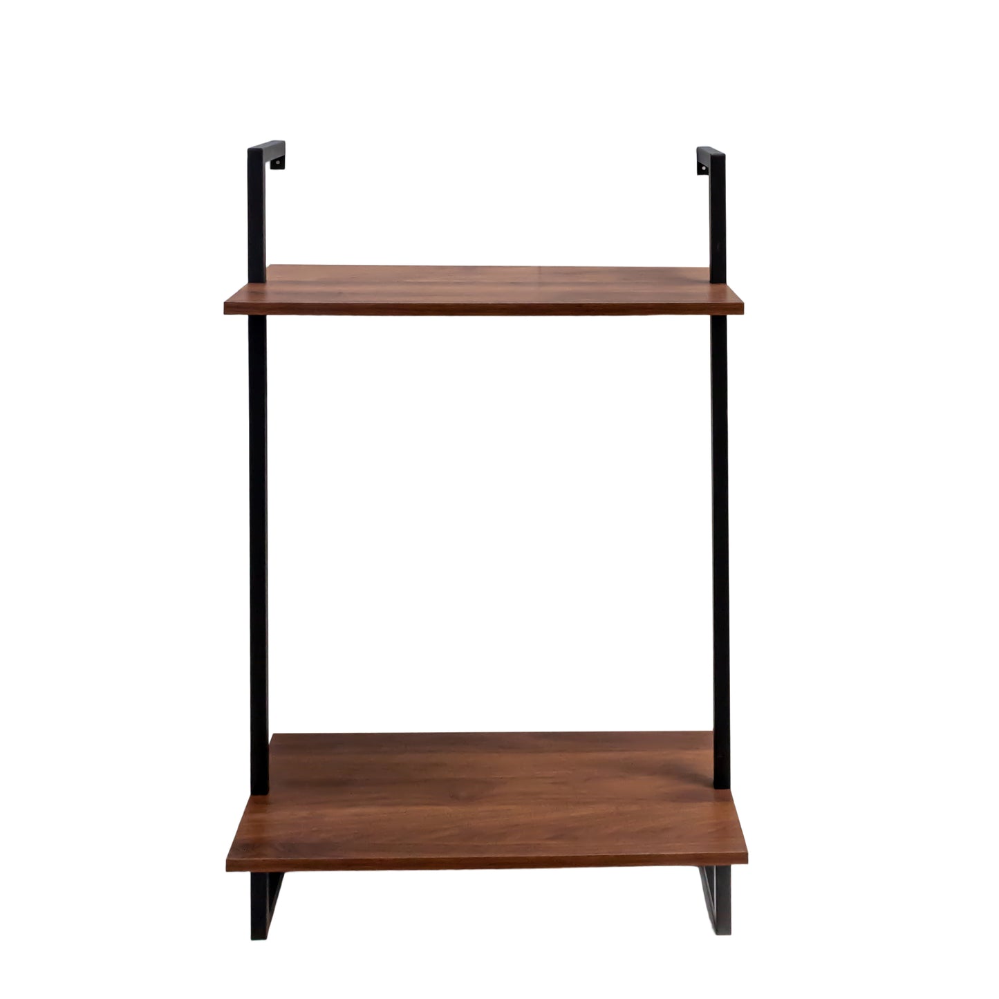 3 Tier and 2 Tier Bathroom Shelves Metal, Wood Hanging Storage Bookshelf image 8