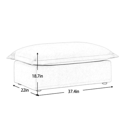 Koala Ottoman - Cream image 11