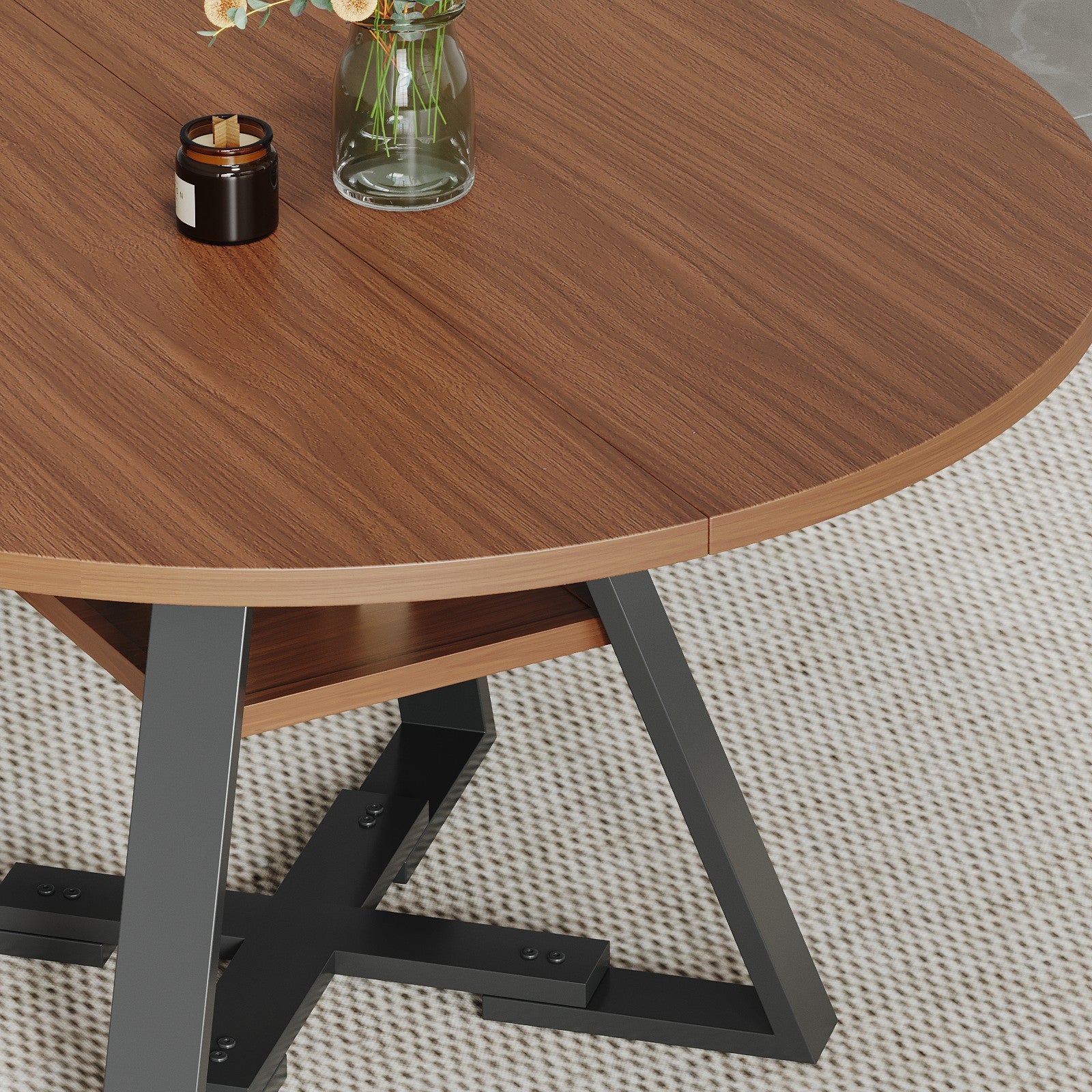 Round dining table boxwood 115cm image 7