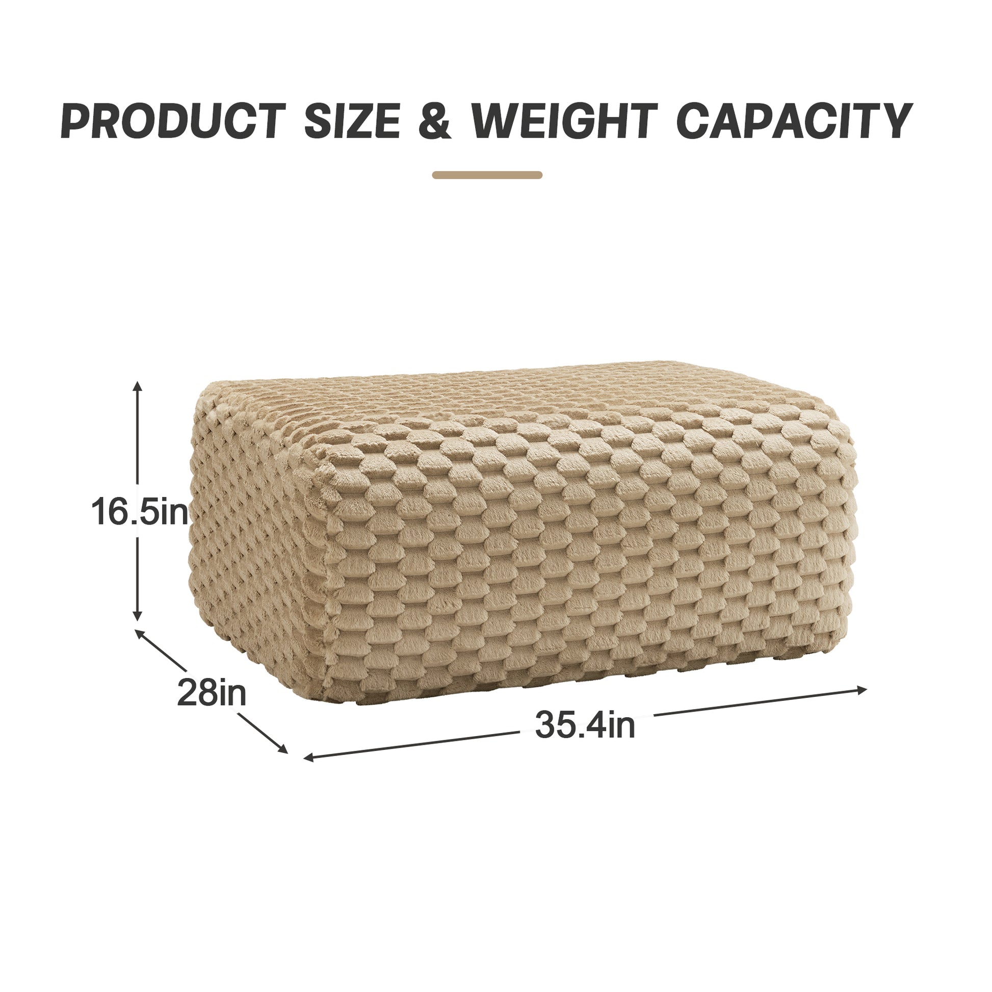 Ottoman Flannelette Fabric-Light Camel image 2