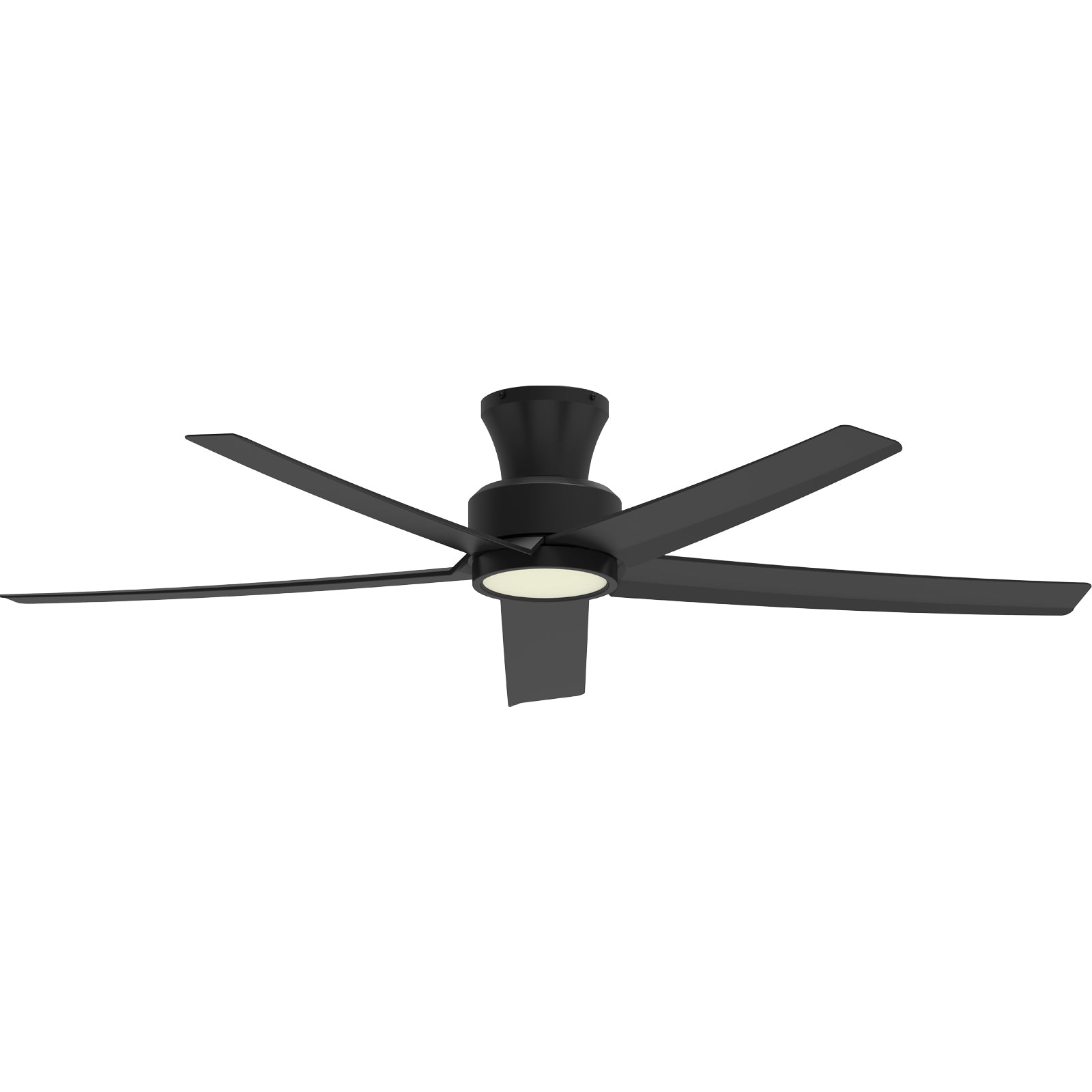 52 inch Ceiling Fans with Lights, Large Air Volume Ceiling Fans with Reversible Quiet DC Motor and Remote, 5X-W5 image 1