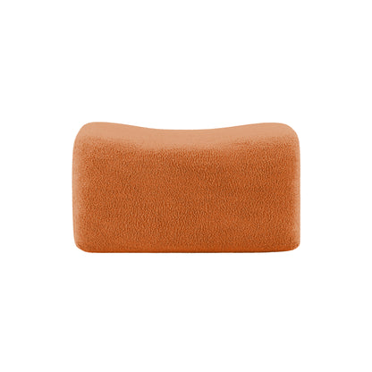 Ottoman Teddy Fabric-Orange image 3