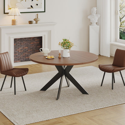 2 Brown Dining Chairs,set of 2 image 2