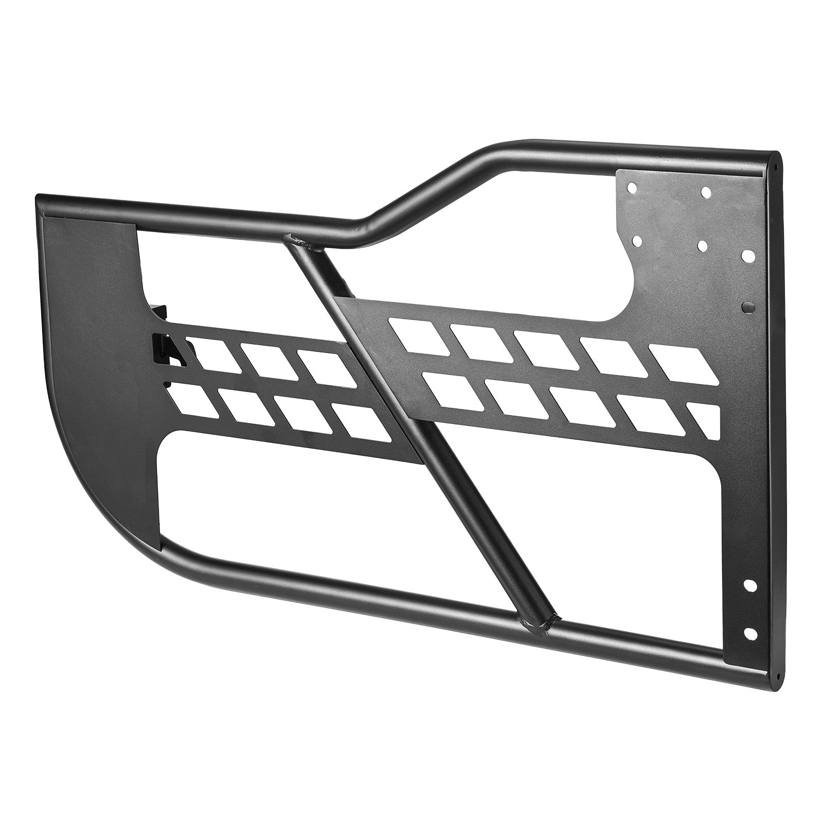 Jeep Tube Doors, 4-Door, Compatible with 2007-2018 Jeep Wrangler JK JKU Unlimited, Steel Off Road Front & Rear Tubular Half Doors with DOT Certified Side View Mirrors, Storage Bag & Rubber Pads image 11