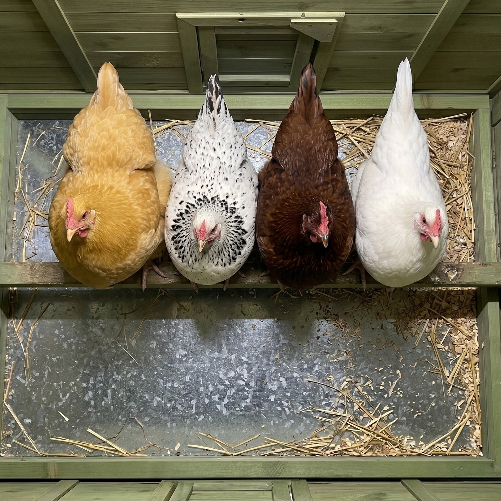 70" Automatic Chicken Coop with Solar-Powered Door, Weatherproof Design, Ventilated, with 2 Nesting Boxes, Timer & Light Sensor – Outdoor Chicken House with Pull-Out Tray and a remote. image 11