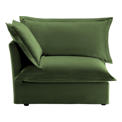 Koala Sofa LSF W/1 Pillow -Green image 1