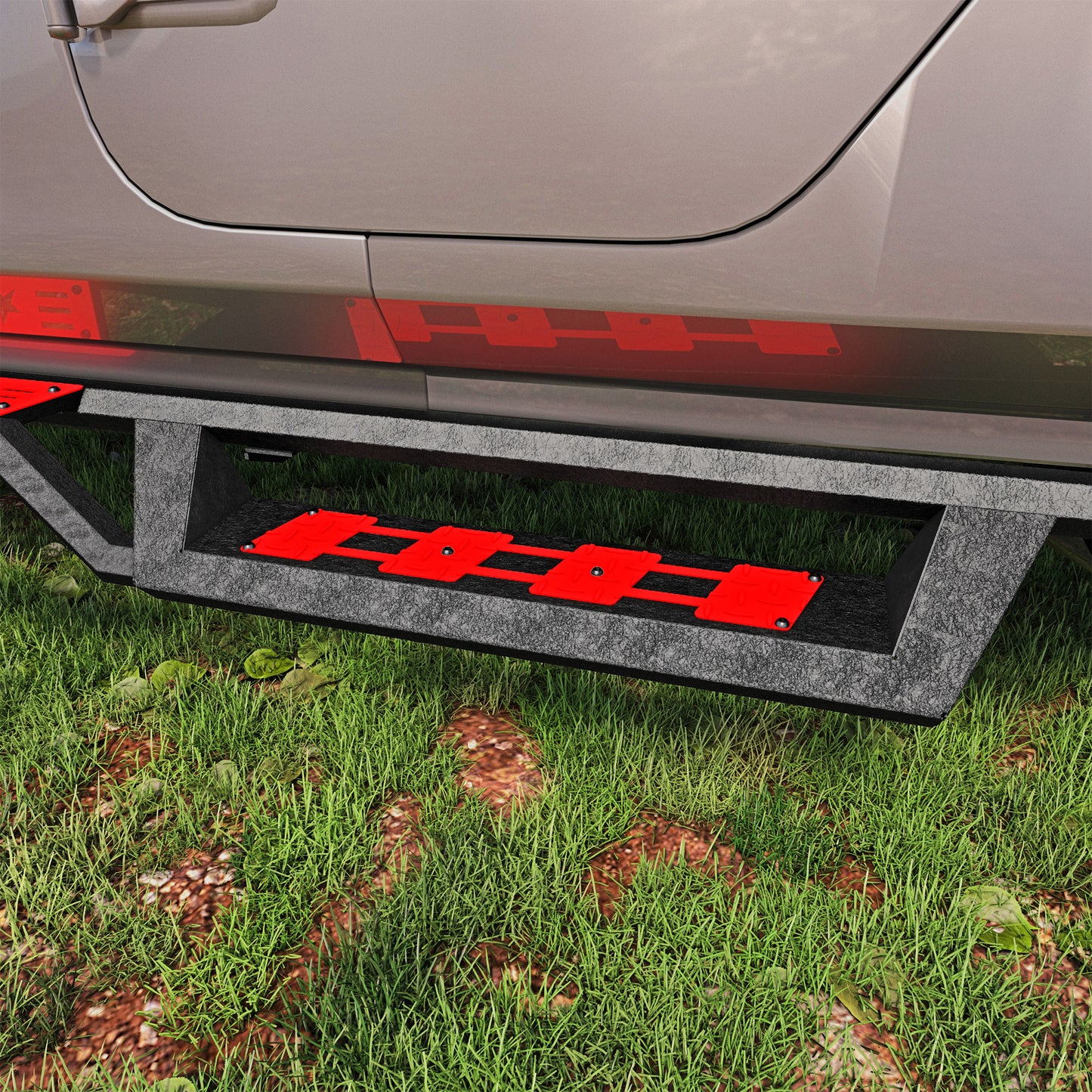 Two-Color 6 Running Boards For 2020-2026 Jeep Gladiator JT 4 Door,Side Steps image 7