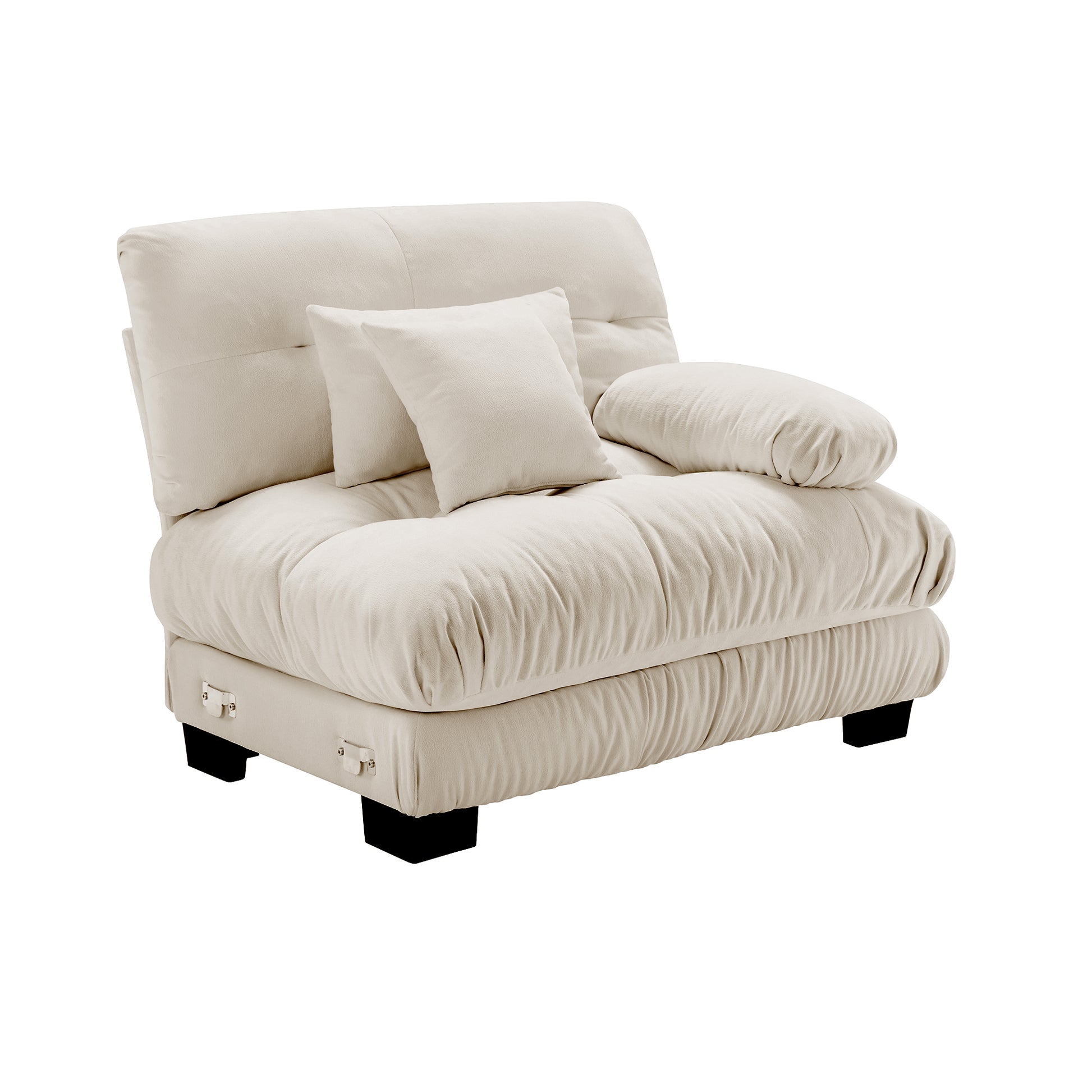 27 Sofa RSF W/2 pillows - Light Coffee image 2
