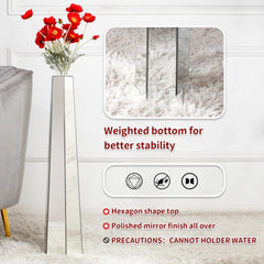 Handmade Glass Floor Vase – Unique & Stylish Home Decor
