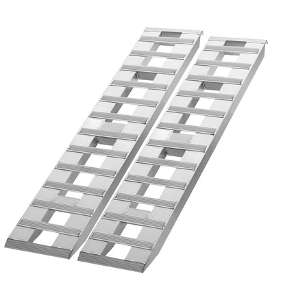 72" x 15" Aluminum Ramps 6000 LBS Capacity Loading Ramps 2PCS image 1
