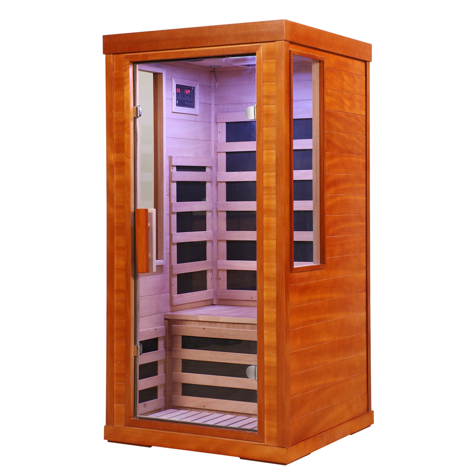 Home dry infrared sauna red light 1person image 9