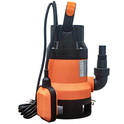 Submersible Pump with Auto Float Switch, High Efficiency Dirty Water Utility Pump for Cellar, Garden Pond, Swimming Pool Drainage image 12