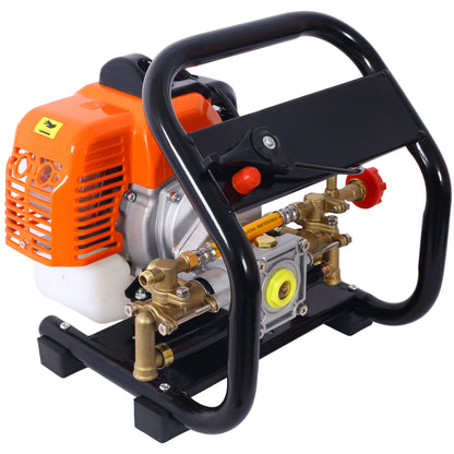 33CC Portable Garden Spraying Machine, 2-Stroke 1.5HP Gas Powered Agricultural Mist Duster Back,Gas Powered Sprayer, Agricultural Equipment image 10