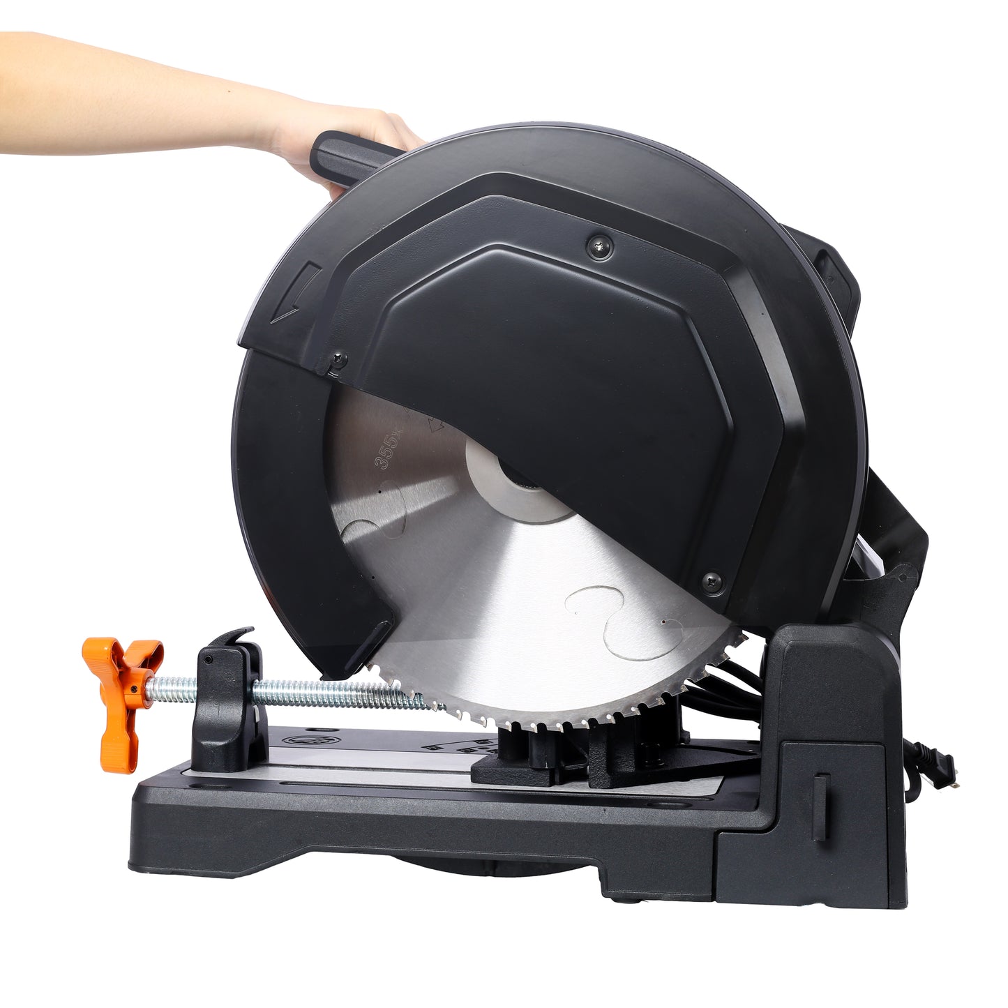 15-Amp Heavy Duty 14 Inch Metal Cutting Chop Saw W/ 14 Inch Carbide-Tipped Blade Premium Multi-Material Cut-Off Chop Saw with Carbide-Tipped Metal-Cutting Saw Blade,ETL certificate. image 8