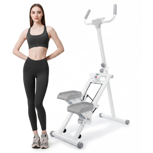 Stair Stepper Machine, Vertical Climber Exercise Equipment with LCD Display, Compact Cardio Step Trainer for Full-Body Home Workouts image 1