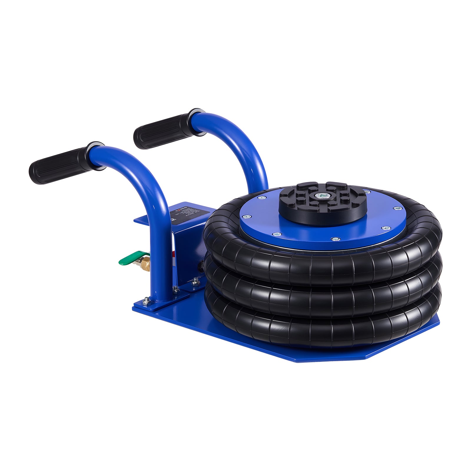 Air Jack, 3 Ton/6613 lbs Triple Bag Air Jack, Airbag with Six Steel Pipes, Lift Up to 17.7 inch/450 mm, 1-6 s Fast Lifting Pneumatic with Short Handles for Car, SUV, Pickup Truck Repair, Garage image 12