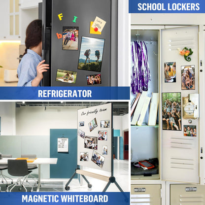 10 Pack Magnetic Frames 8.5x11 inch Magnetic Picture Frames for Fridge Magnetic Picture Frames for Refrigerator image 4