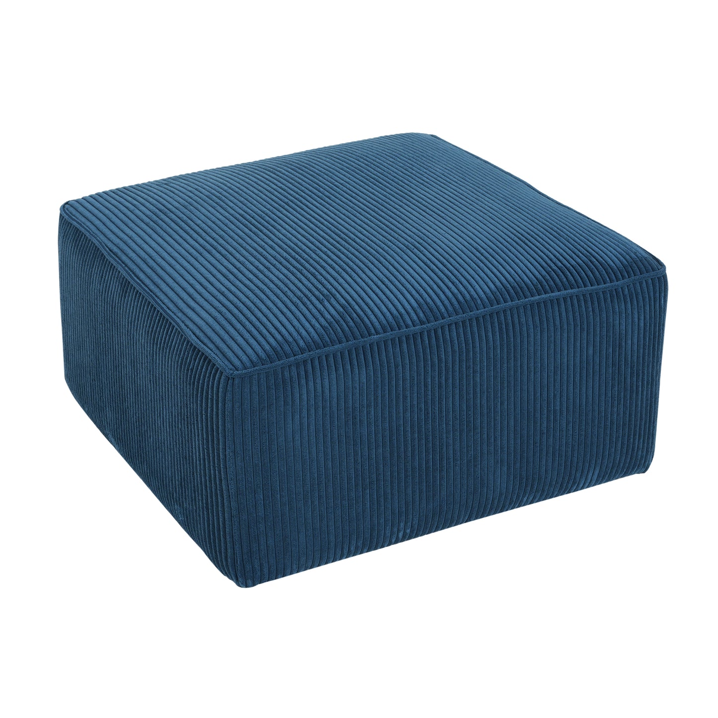Upholstered Square Ottoman, Blue (old sku N757P180768N) image 8