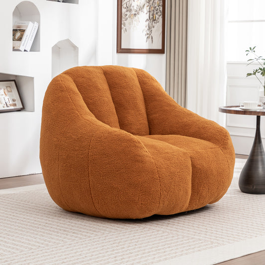 Bean Bag Chair with Filler, Bean Bag Sofa with Tufted Soft Stuffed Filling, Fluffy and Lazy Sofa, Comfy Cozy BeanBag Chairs with Memory Foam for Dorm, Apartment, Living Room image 1