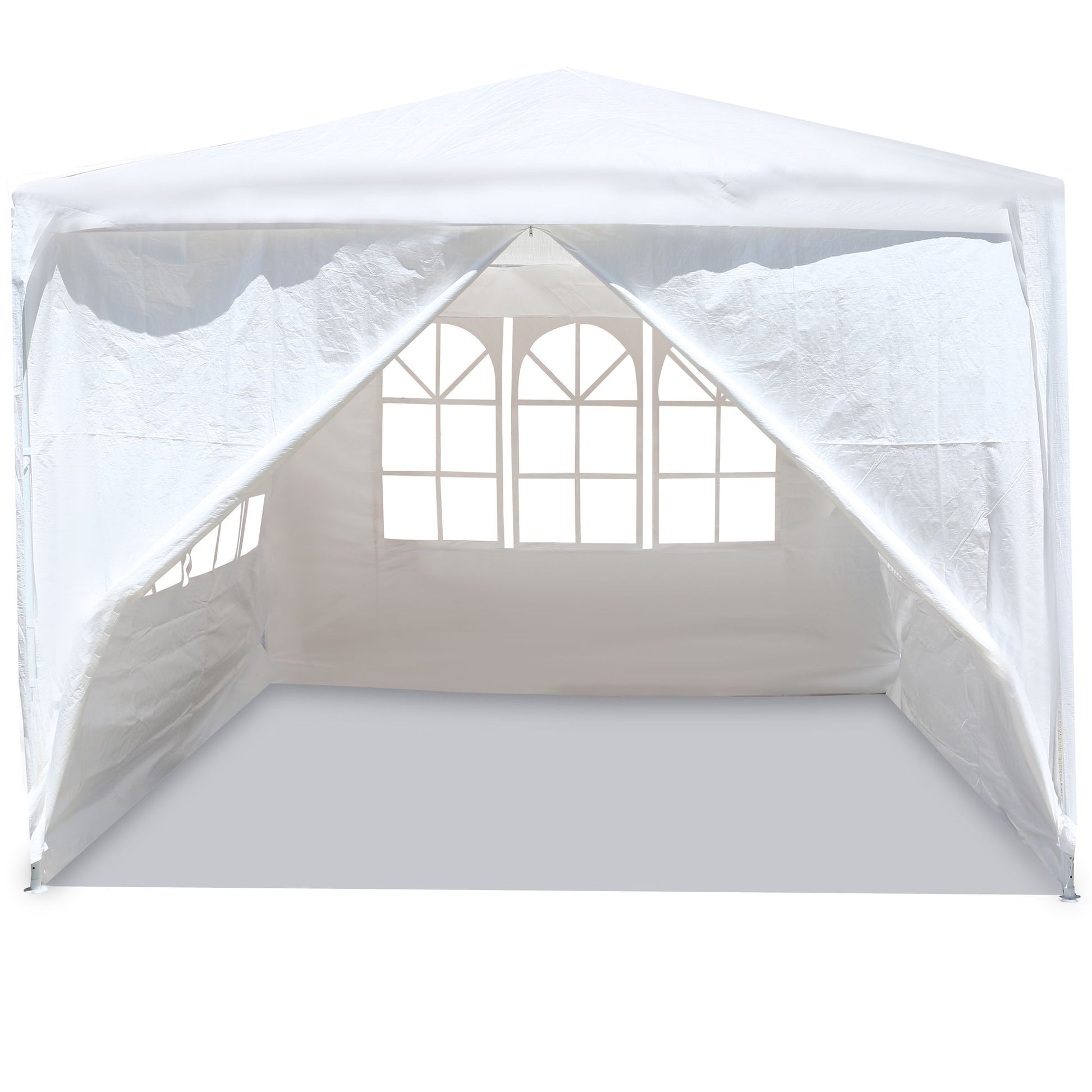 10'x10' Party Tent Outdoor Heavy Duty Gazebo Wedding Canopy + 4 Removable Walls image 5