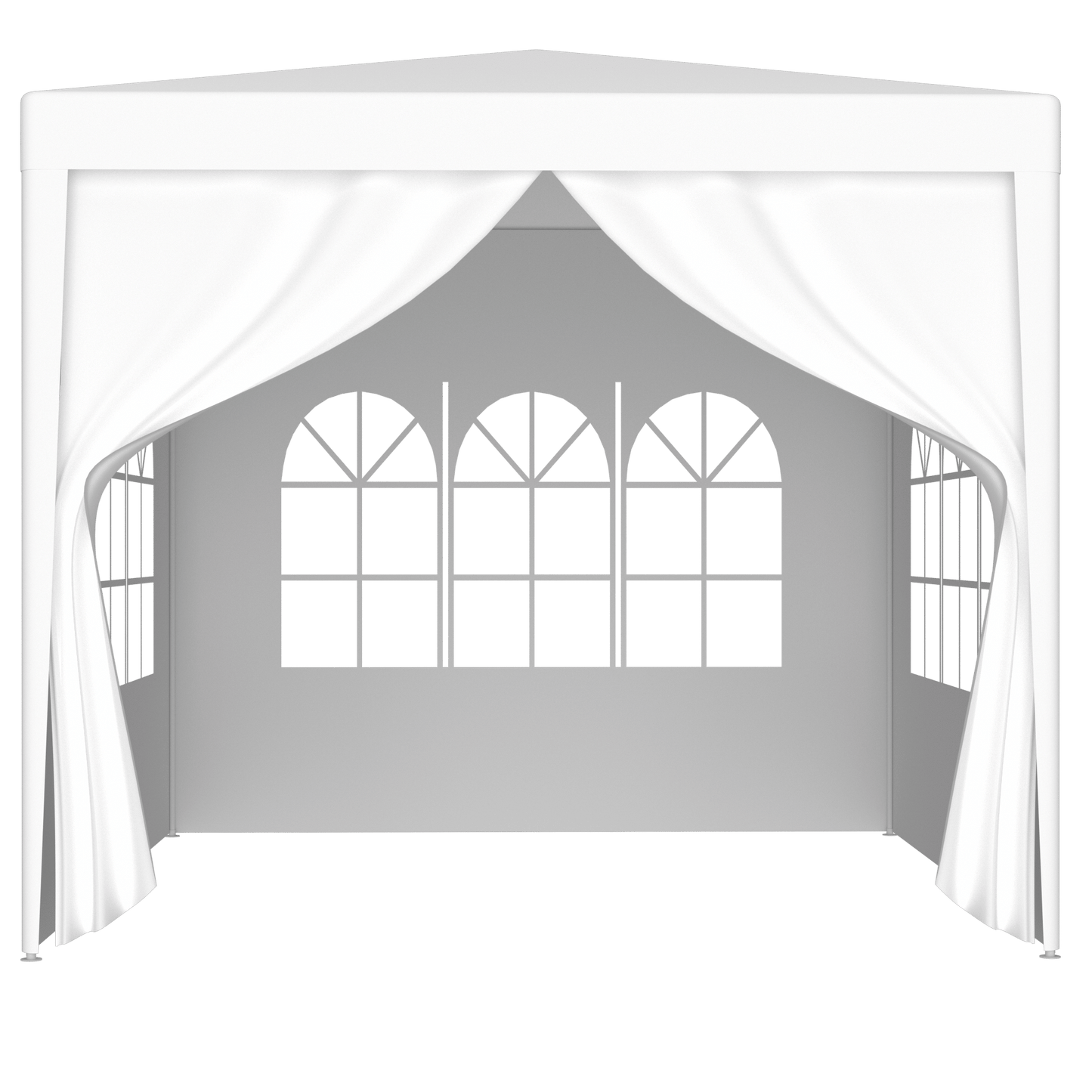 10'x10' Party Tent Outdoor Heavy Duty Gazebo Wedding Canopy + 4 Removable Walls image 17