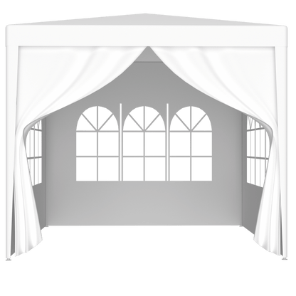 10'x10' Party Tent Outdoor Heavy Duty Gazebo Wedding Canopy + 4 Removable Walls image 17