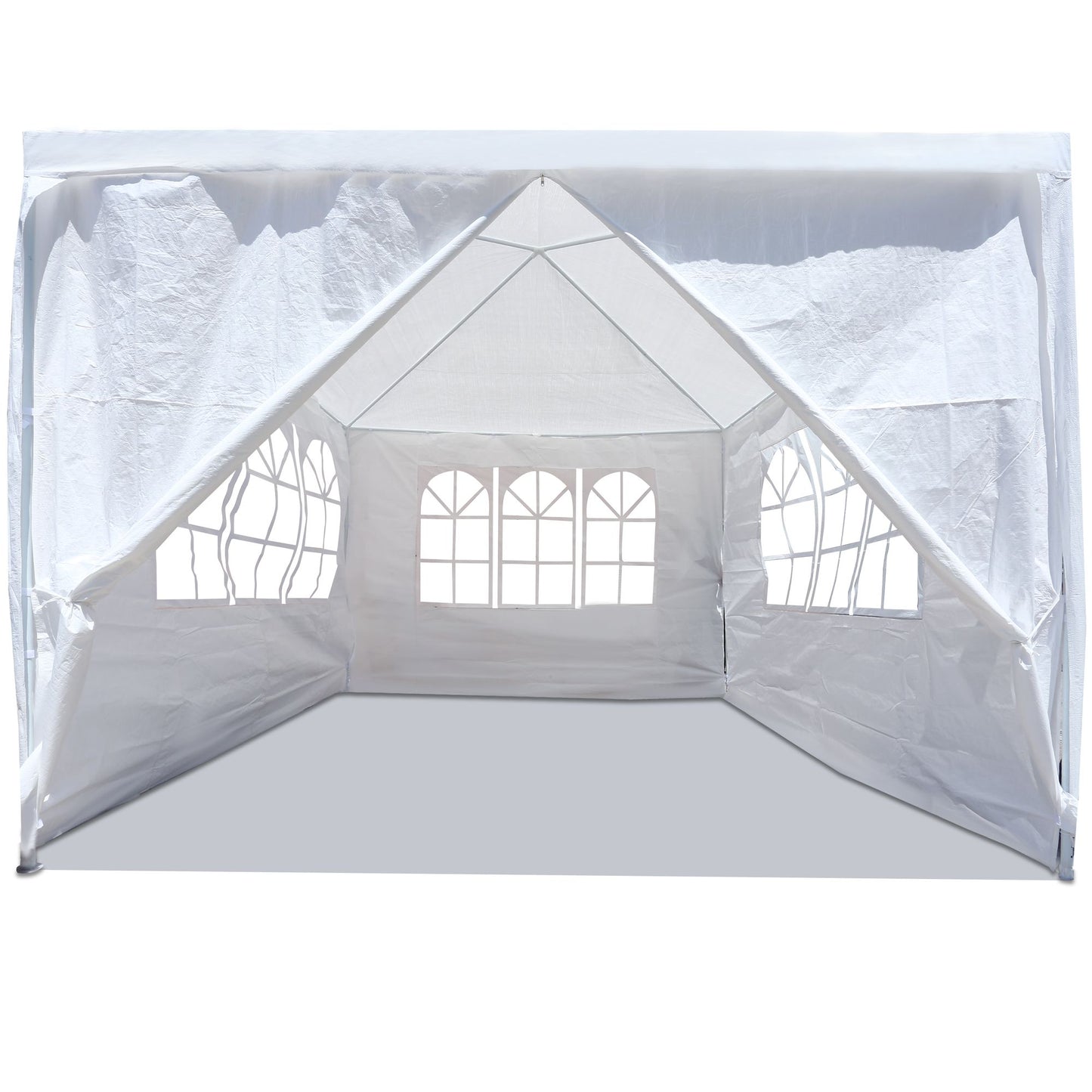 10'x10' Party Tent Outdoor Heavy Duty Gazebo Wedding Canopy + 4 Removable Walls image 4