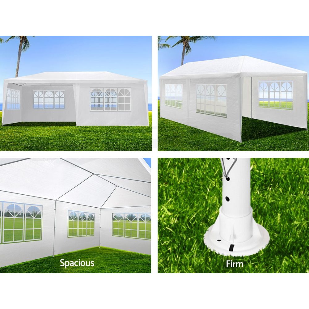 10x20' Wedding Party Canopy Tent Outdoor Gazebo with 6 Removable Sidewalls image 9