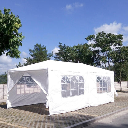 10x20' Wedding Party Canopy Tent Outdoor Gazebo with 6 Removable Sidewalls image 3