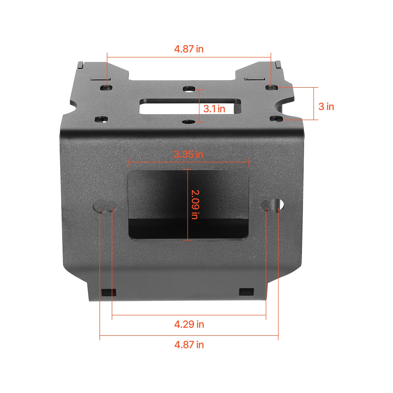 Trailer Hitch Winch Mount for Polaris Sportsman Models (2009 and Newer) image 3