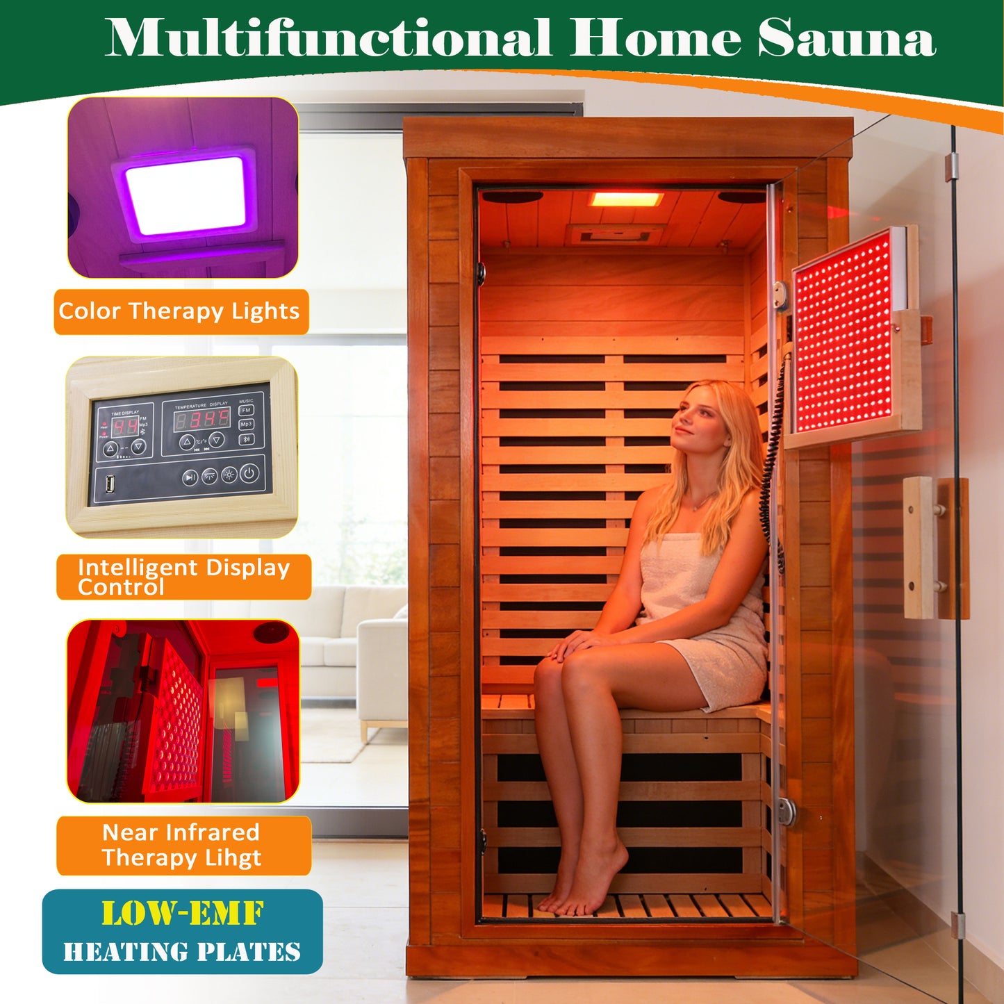 Single person infrared sauna image 2
