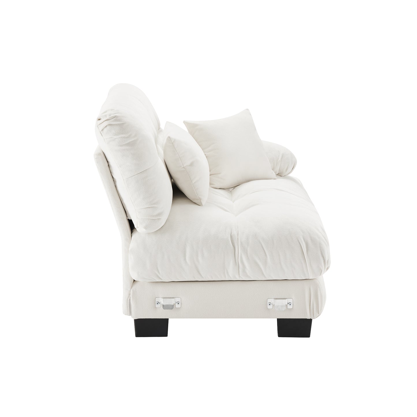 27 Sofa RSF W/2 pillows - White image 3