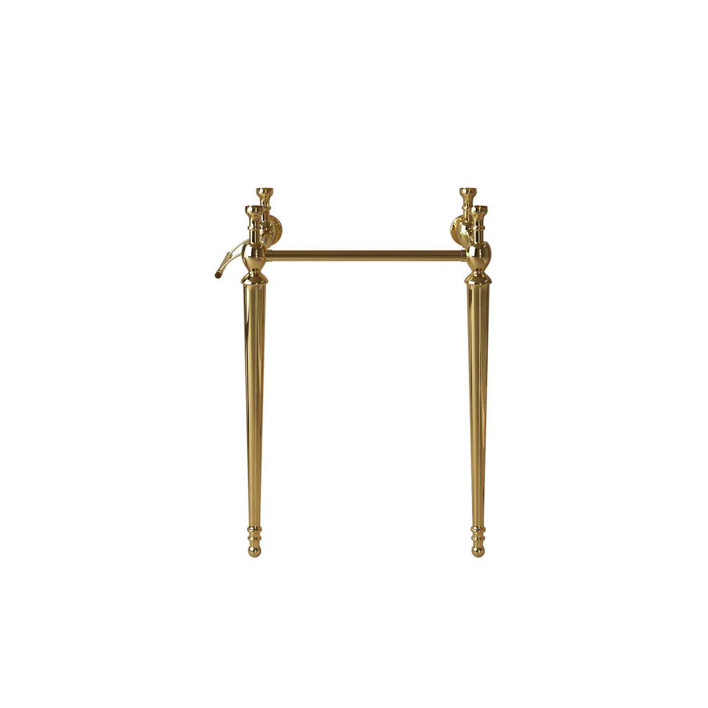 VICI 23" Freestanding Bathroom Vanity Leg Olny, NO basin, Golden Color image 1
