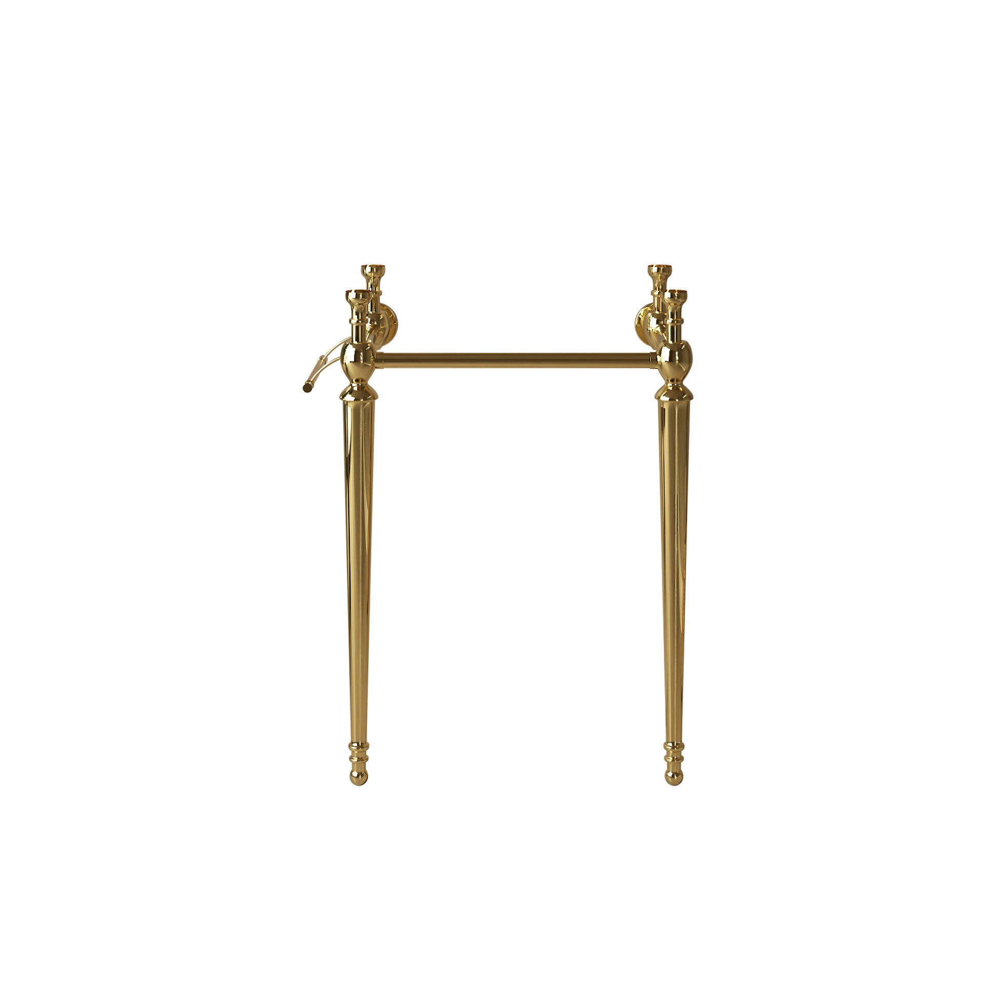 VICI 23" Freestanding Bathroom Vanity Leg Olny, NO basin, Golden Color image 1