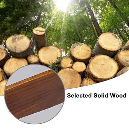 52" indoor Ceiling Fan with Light,3 Walnut Solid Wood Blade, Remote Control,3 CCT Dimmable LED, Timer, 6-Speed Reversible Motor Use for Living Room or Patio image 11