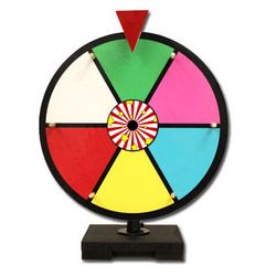12" Color Dry Erase Prize Wheel image 1