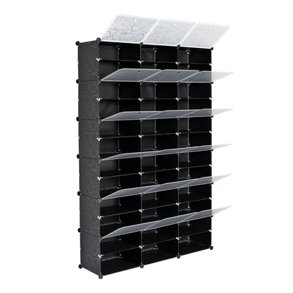 Close-up of Shoe Rack Grids and Frame