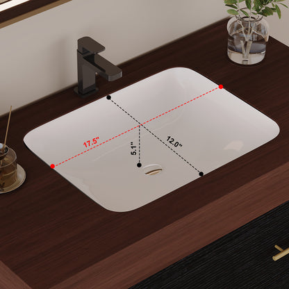 36" Artificial Stone Bathroom Vanity with Ceramic Sink, Modern Bathroom Sink Cabinet with Soft Close Drawers and Open Shelves, Free-standing Bathroom Vanity with Stainless Steel Legs and Large Space S image 10