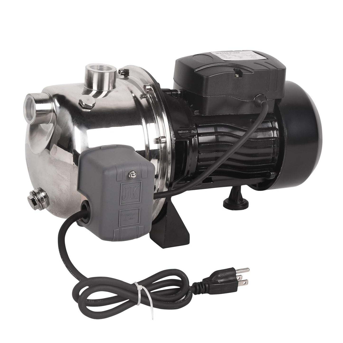 1.2HP Shallow Well Pump,Water Transfer Pump,115V 1209GPH Max. Head 147ft, Stainless Steel Garden Pump, Portable Sprinkle image 7