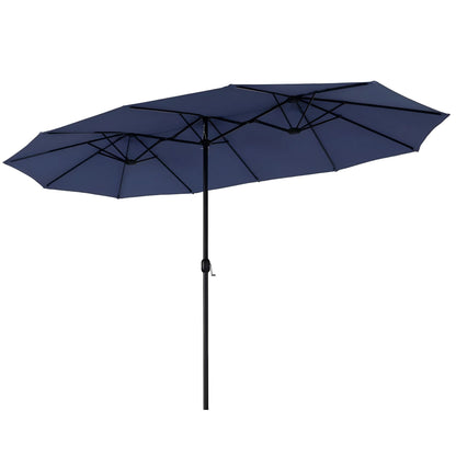 13 ft. Market No Weights Patio Umbrella 2-Side image 5