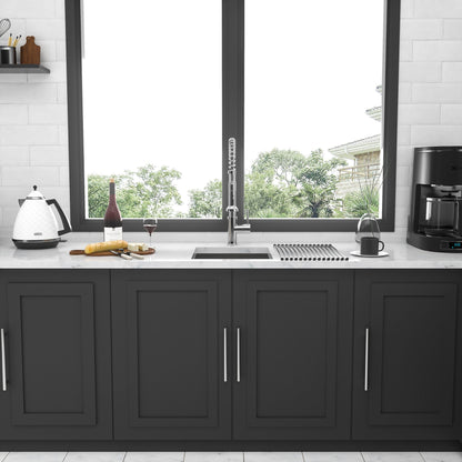 13 Inch Undermount Sink - 13" x 15" x 9" Undermount Stainless Steel Kitchen Sink 16 Gauge 9 Inch Deep Single Bowl Kitche image 4